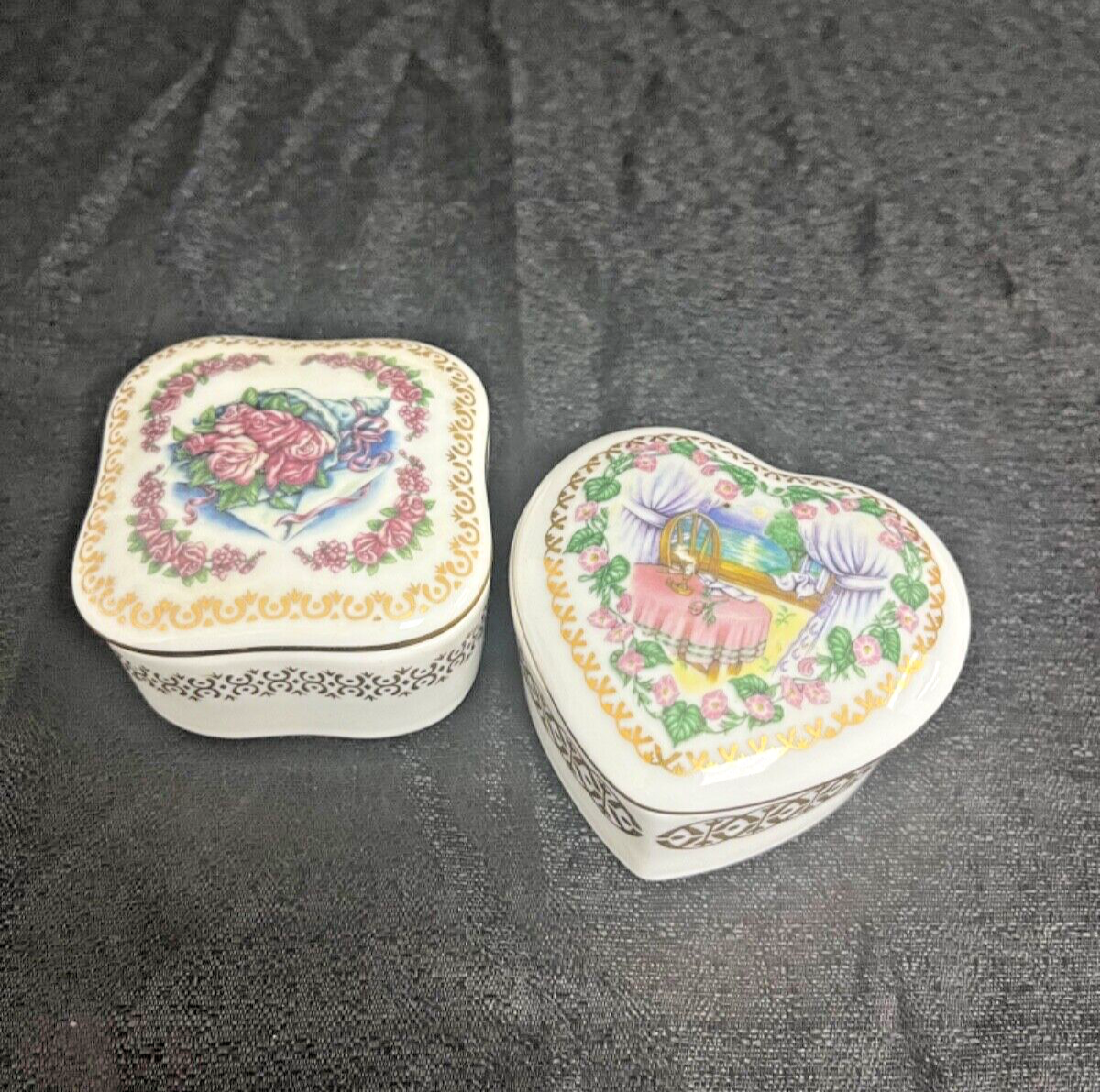 Heritage House, vintage music trinket boxes