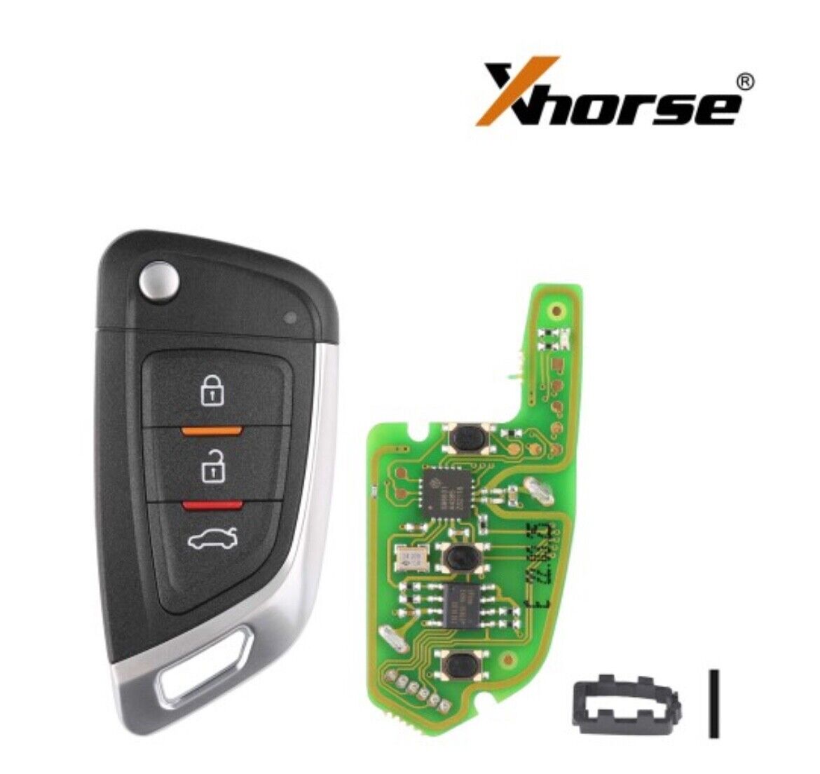 5x Xhorse XKKF02EN Universal Smart Remote Key FOB, Knife Style, 3 button