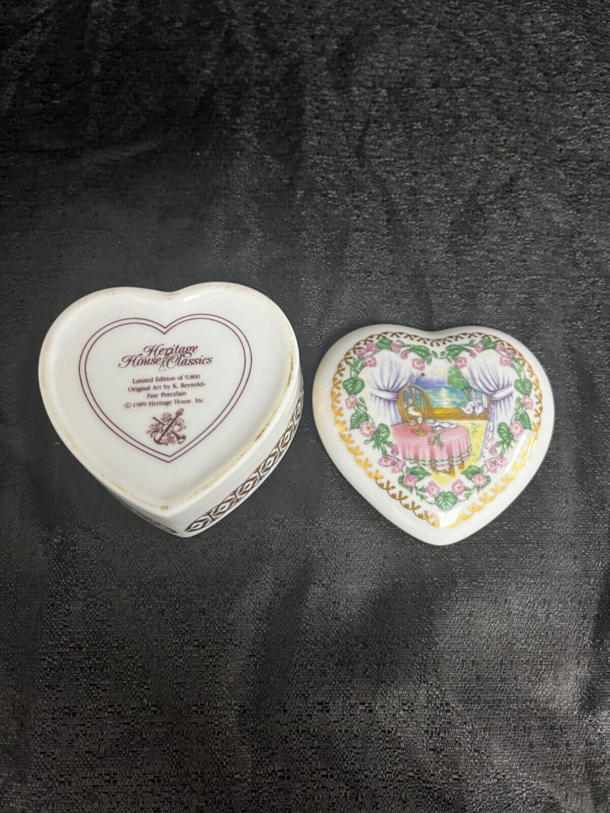 Heritage House, vintage music trinket boxes