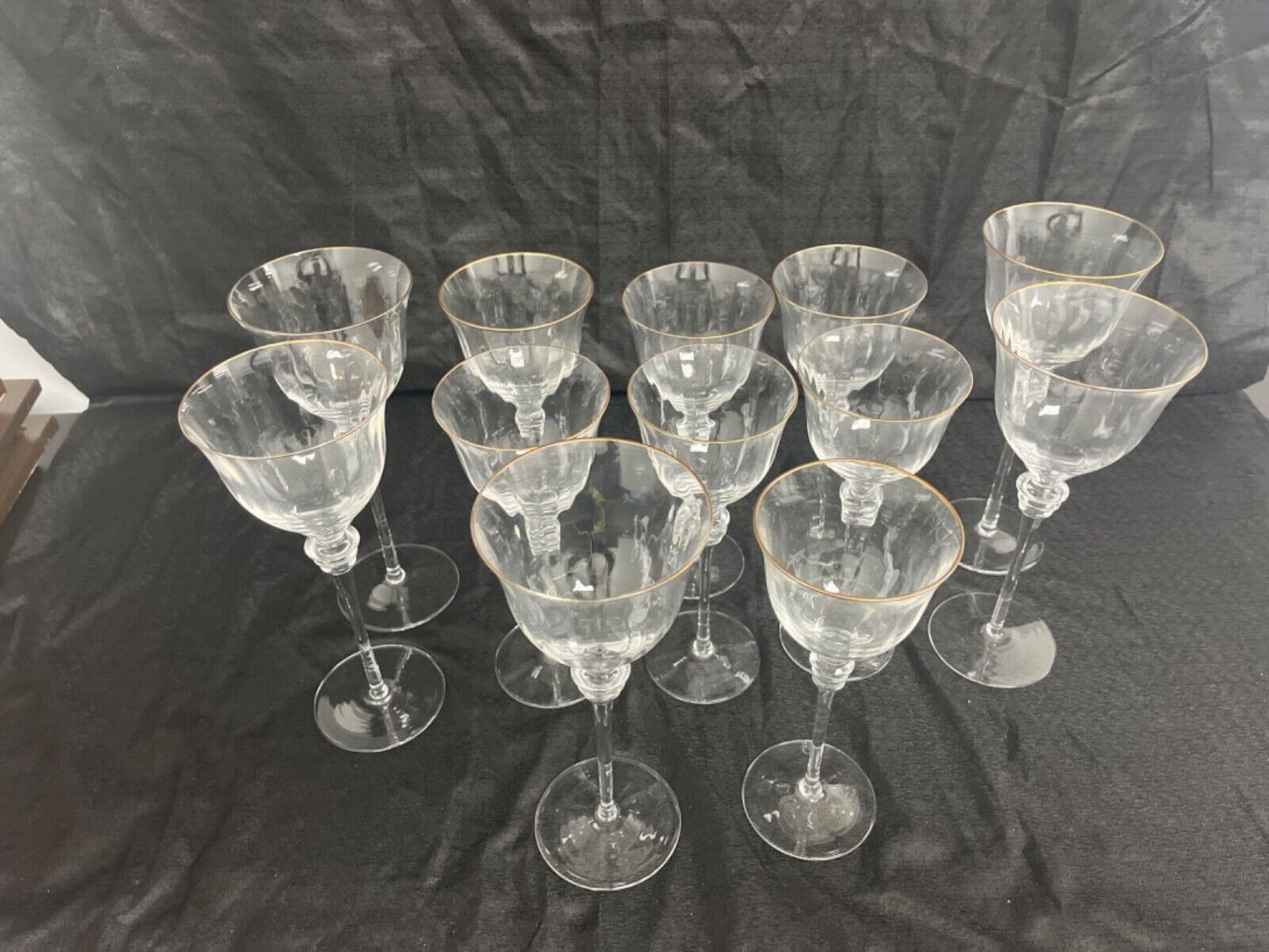 Mikasa Crystal “sophisticate” wine glasses