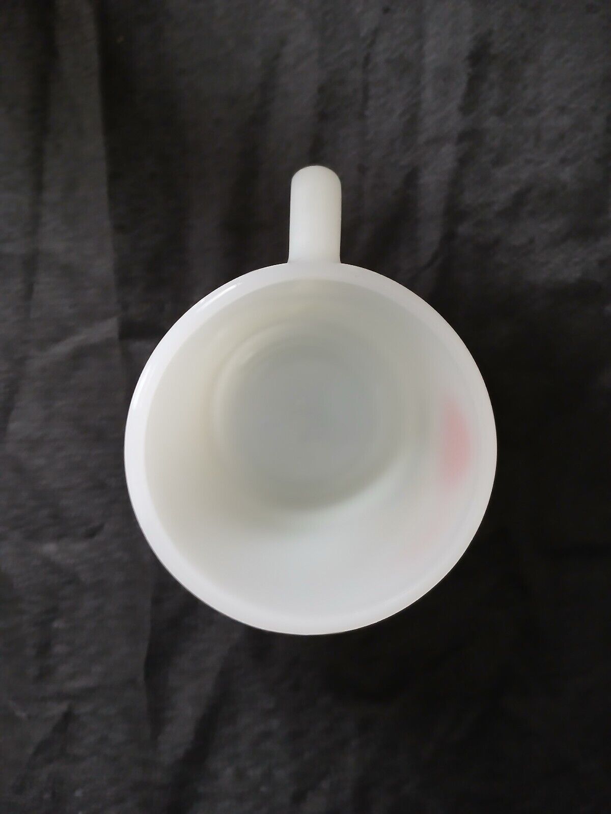 McDonald's "Good Morning" Milk Glass Coffee Cup