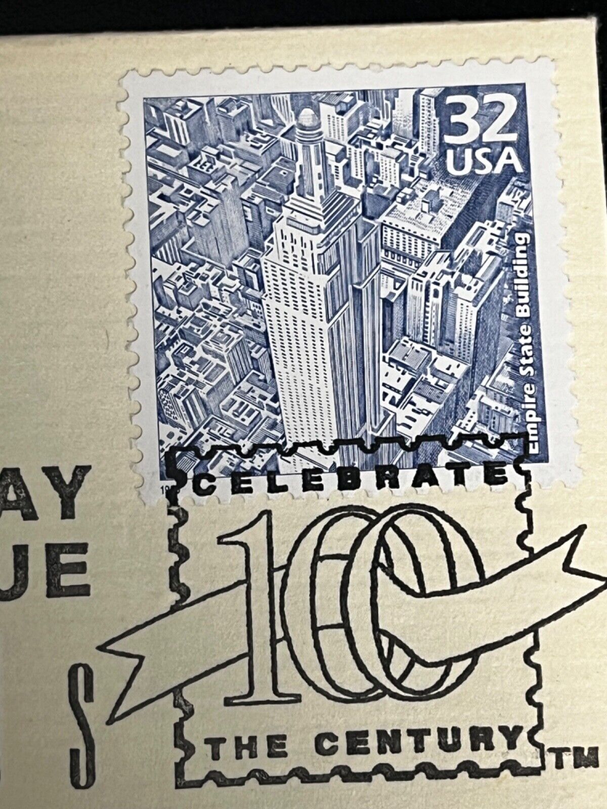 22 karat gold stamp Empire State Building Brand new 