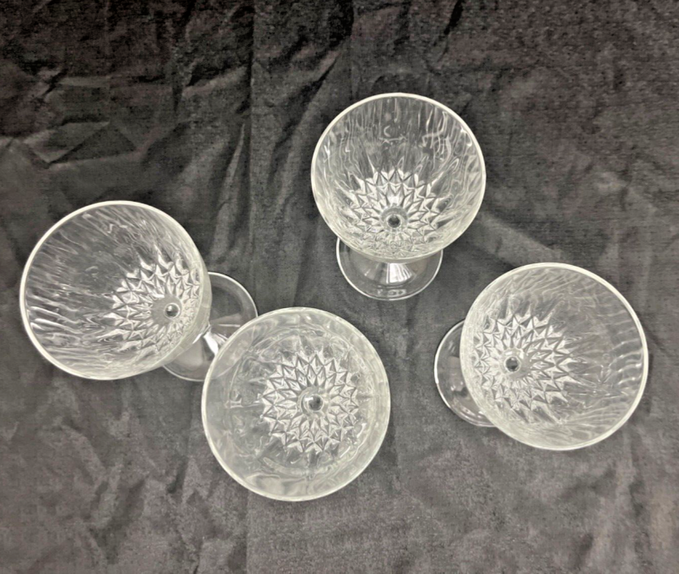 Luminary crystal wine glasses 4 pc 