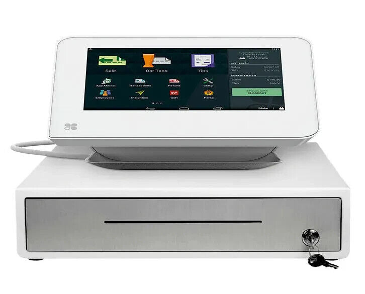 Clover Mini POS with cash drawer bundle BRAND NEW IN BOX 