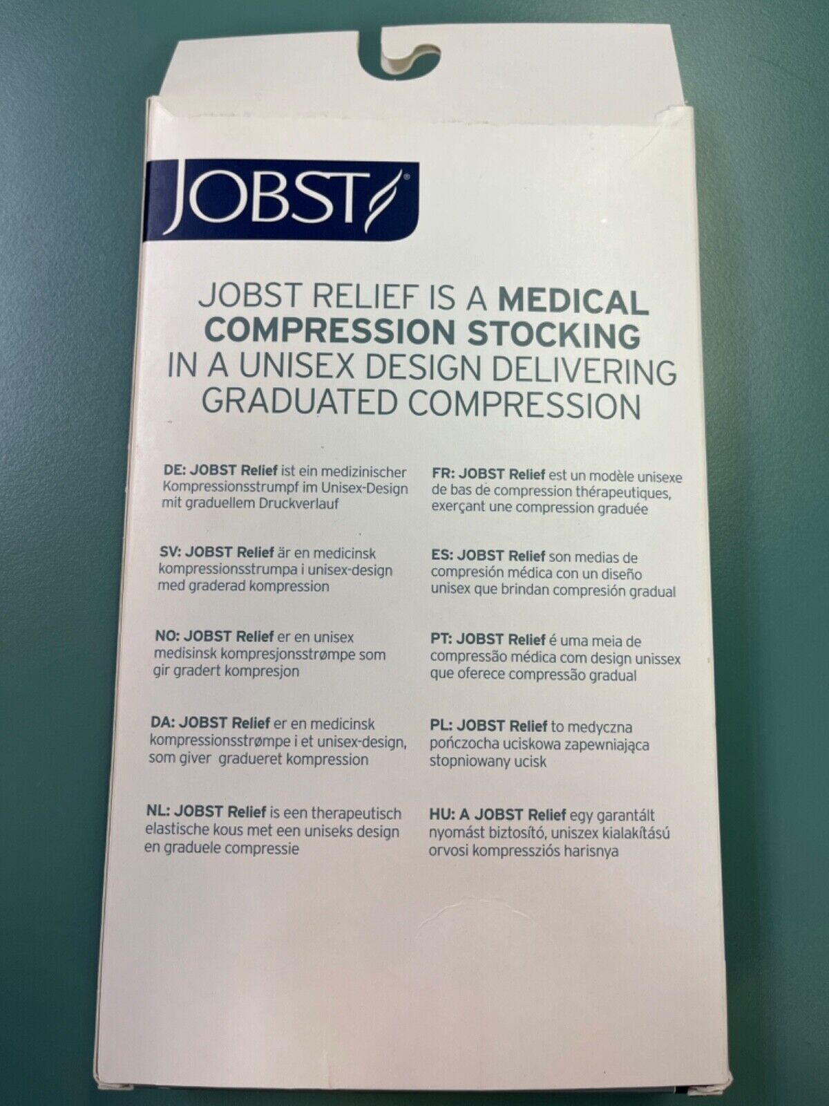 Jobst relief compression stockings 30–40 MMHG SIZE LARGE