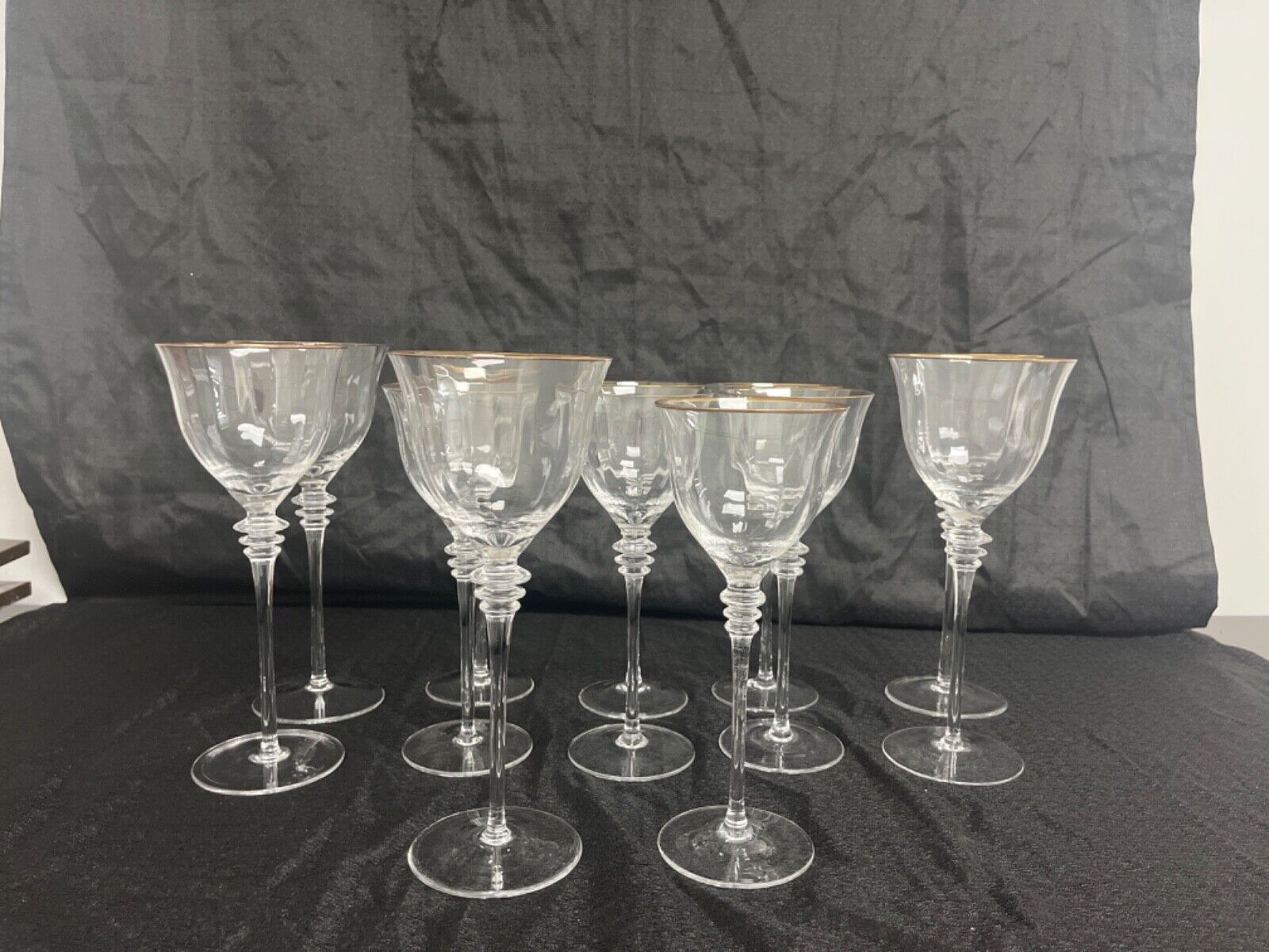 Mikasa Crystal “sophisticate” wine glasses